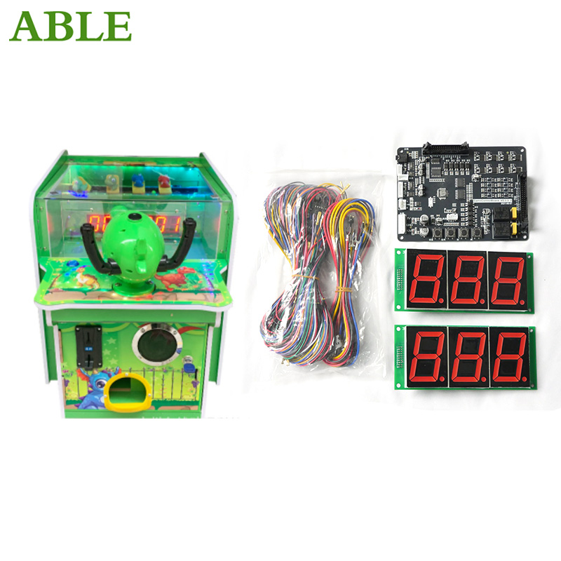 Skee Ball Arcade - アーケードゲーム機,DIYキット,PCBボード,コイン,島,ボールガン,恐竜