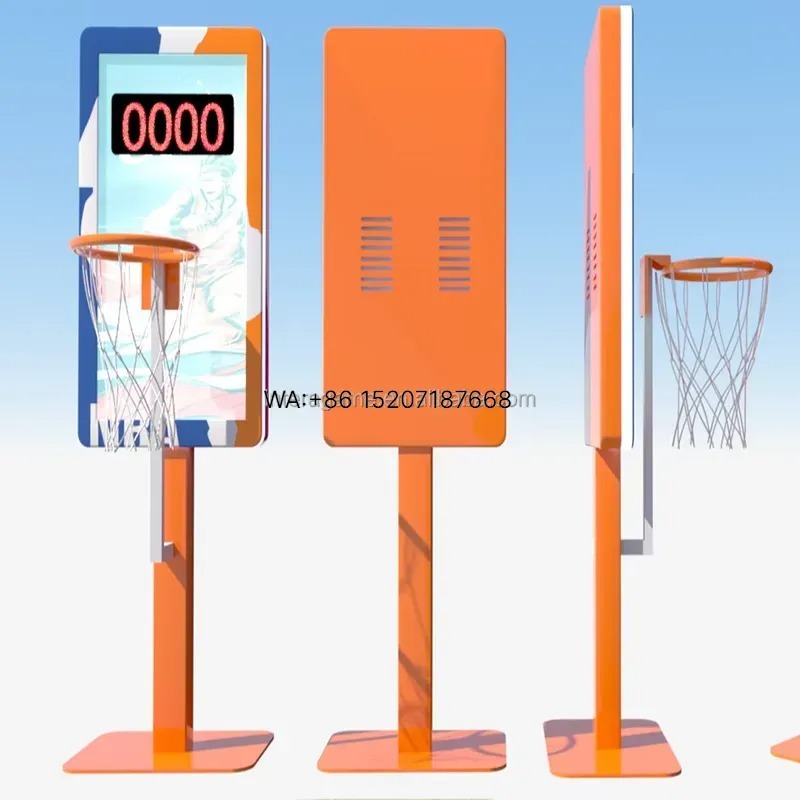 Arcade Games & Vending Llc Photos - Wmwmnu卸売カスタマイズ可能な最高の屋内スポーツトレーニング用バスケットボールアーケードゲームシステム、子供向けインタラクティブ機器