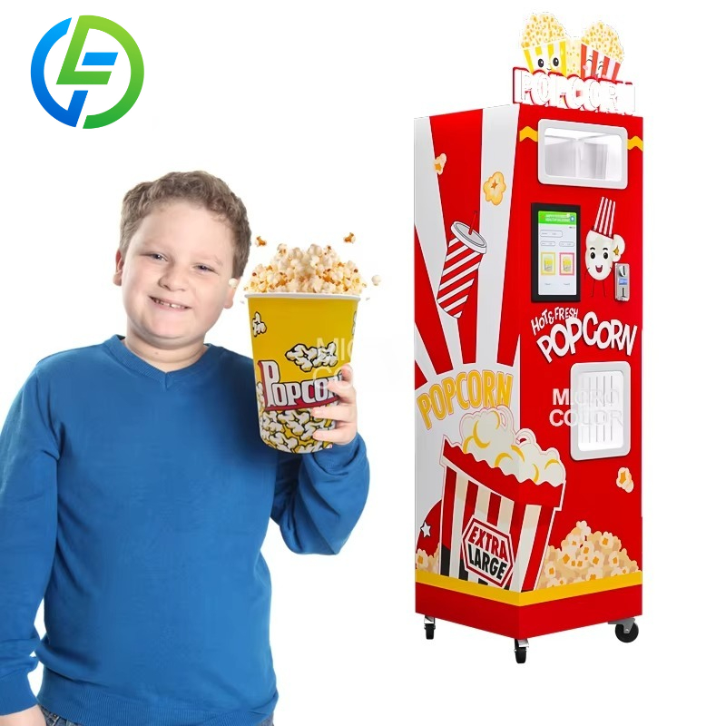 カスタマイズ可能な業務用ポップコーンマシン　人気沸騰中！全自 - Popcorn Vending Machine のレビューと価格