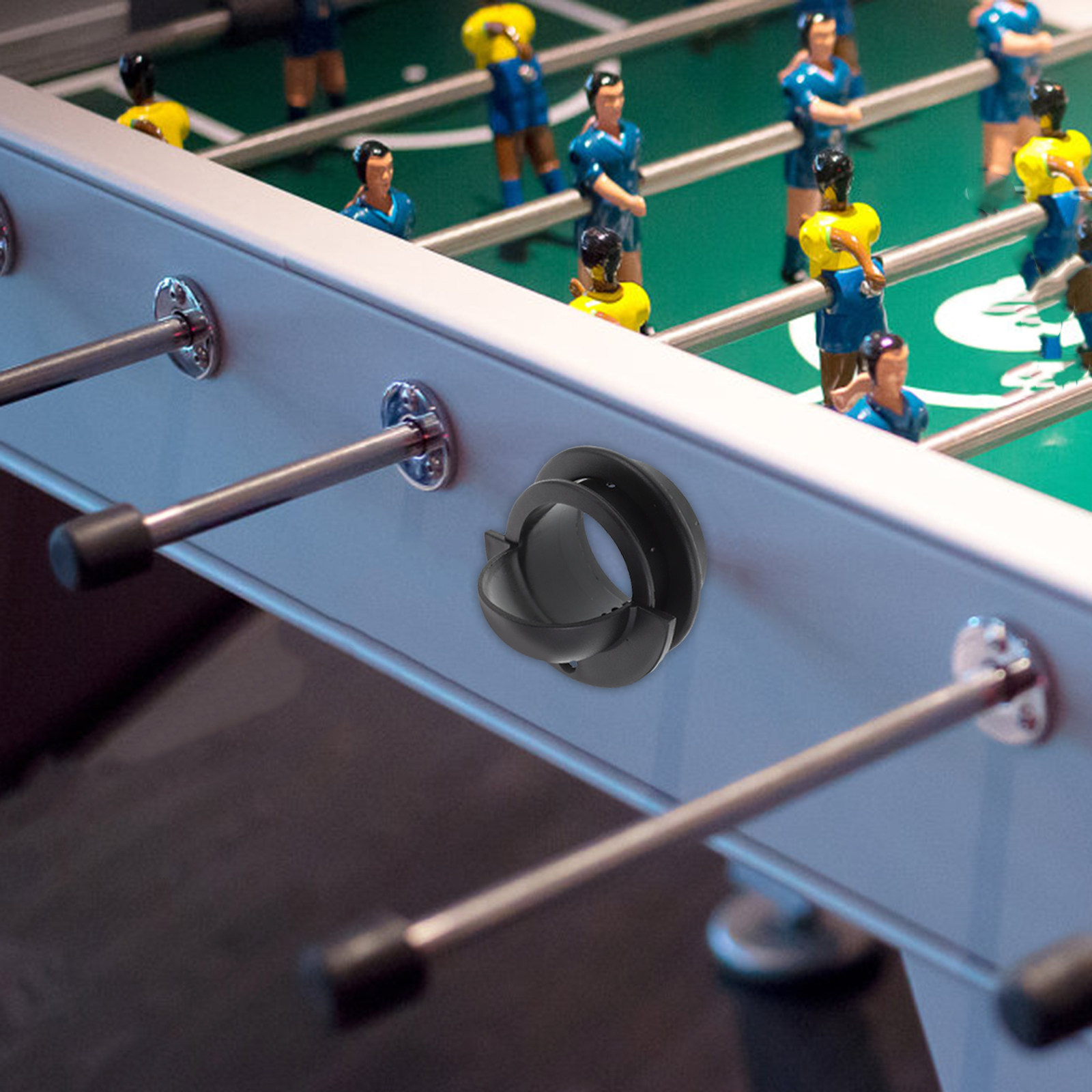 8個入り、汎用性の高いフーズボールセット。クロムメッキ仕上げ - Foosball Table Commercial のレビューと価格