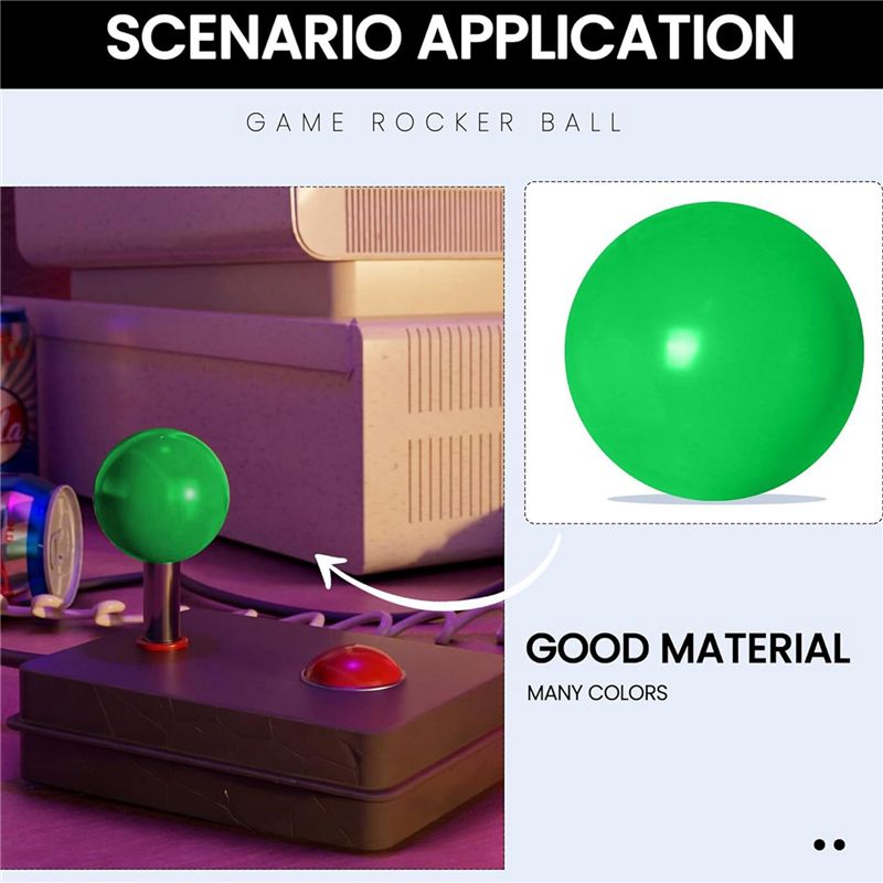 信頼性の高い 5 パック 35MM ジョイスティック ボール - Joystick Arcade Parts のレビューと価格