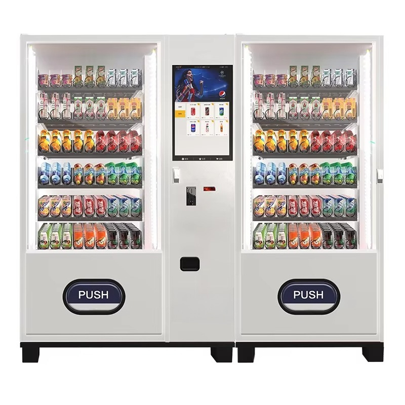 自動冷蔵飲料販売機スマート飲料スナック食品ディスペンサー商業 - Commercial Vending Machine のレビューと価格