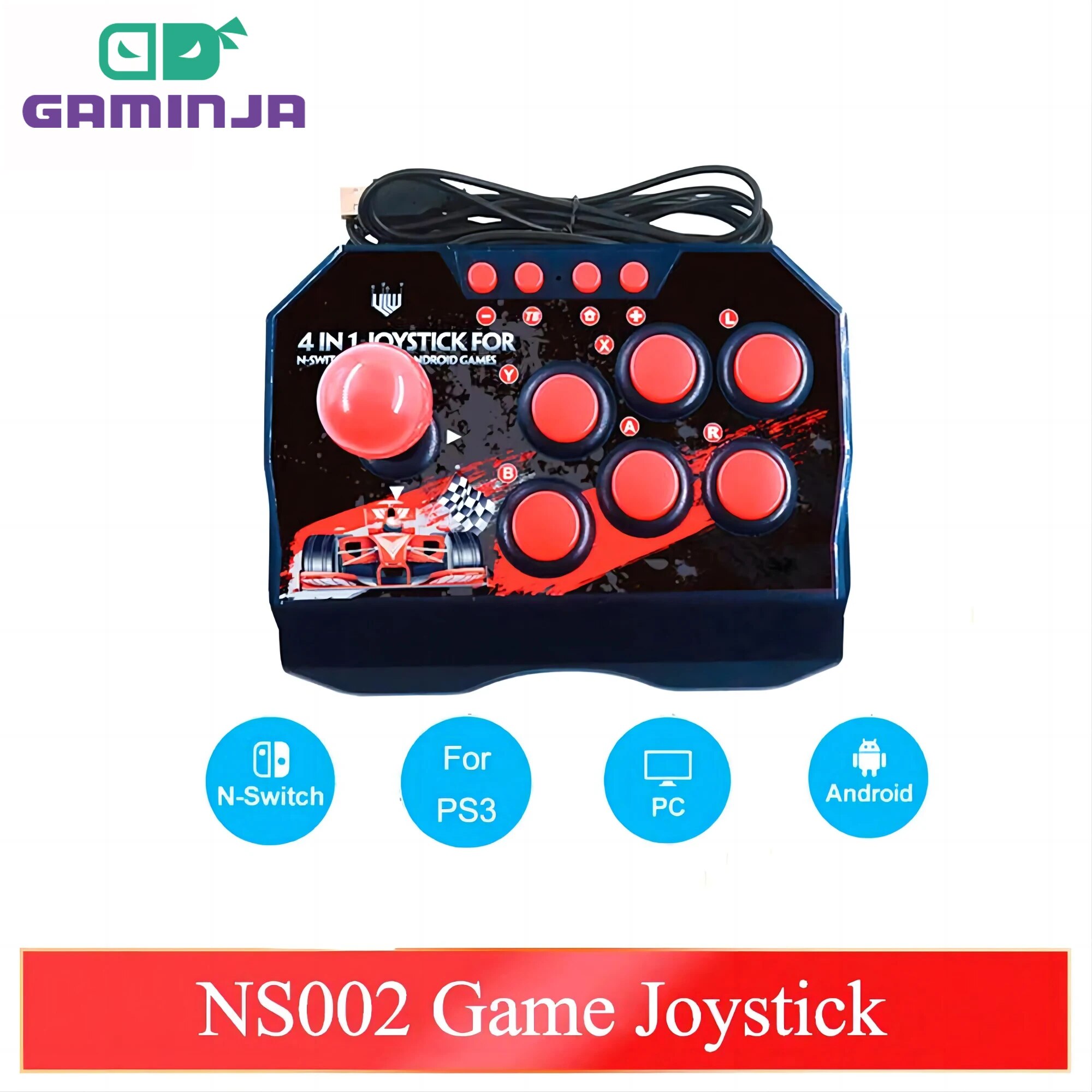 Gaminja ns002 4 in 1レトロなアーケードコ - Arcade Vibes のレビューと価格