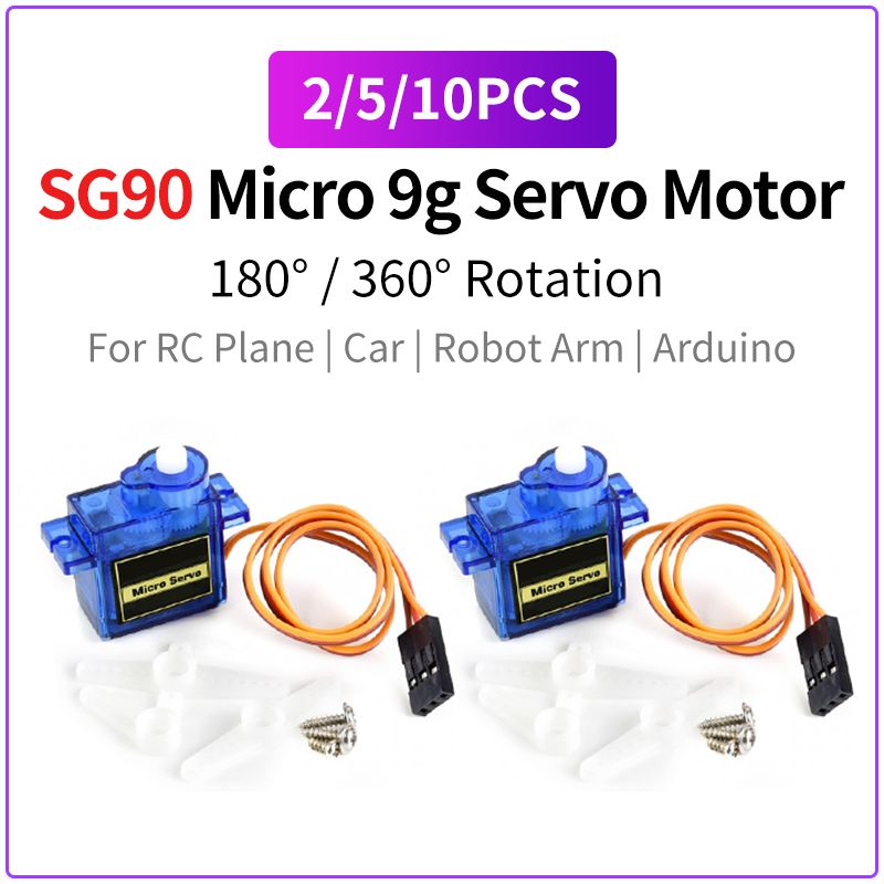 2 個/5 個/10 個 SG90 MG90S 9G マイク - Arduino Vending Machine Project のレビューと価格