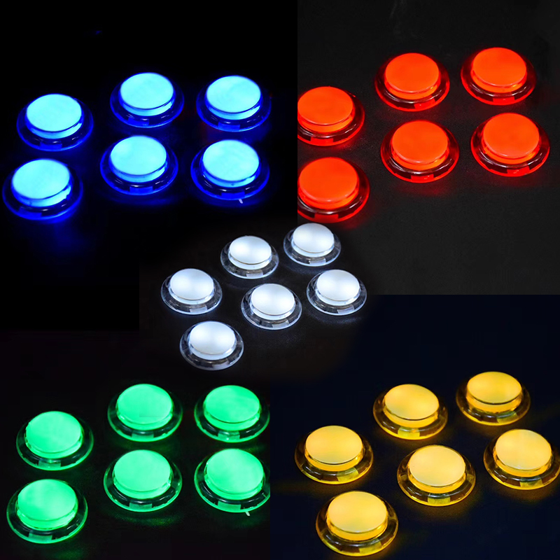 5 V / 12 V アーケード照光 Led プッシュボタン - Arcade Vibes のレビューと価格