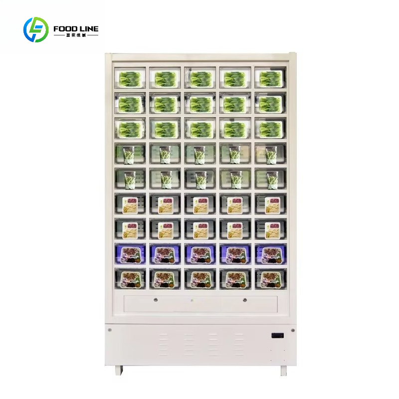 生鮮食品、サンドイッチ、果物、卵のロッカー式自動販売機、業務 - Commercial Vending Machine のレビューと価格