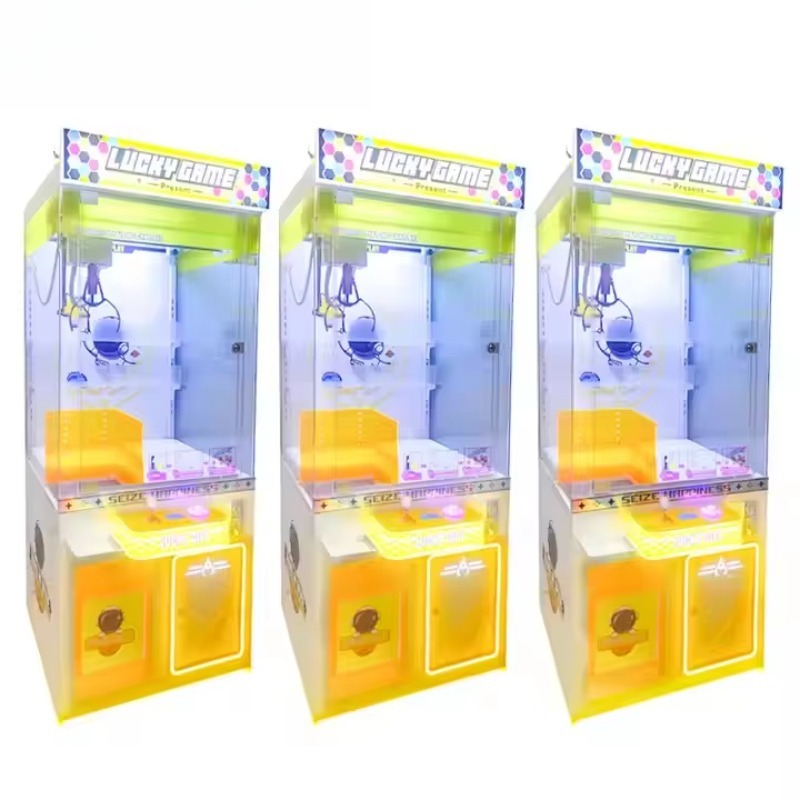 カスタム新型コイン式クレーンぬいぐるみ景品キャッチャー、子供 - Arcade Game Coin のレビューと価格